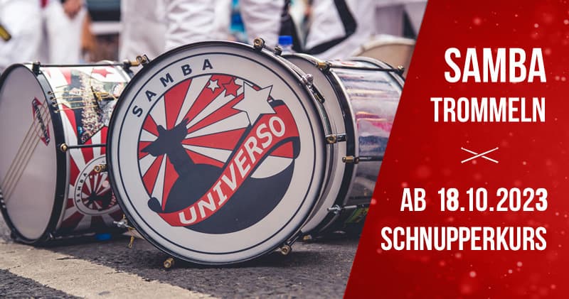 Samba Trommel Schnupperkurs